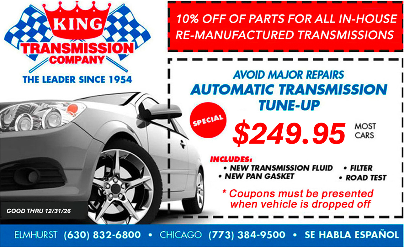 King Transmission Coupon 2025